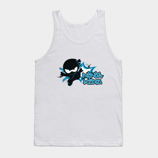 Ninja Kidz Tank Top by TypeTees